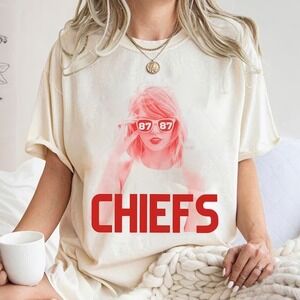 Team Swelce T4ylor Swift Shirt, Travis Kelce , Pigment Dyed Tee